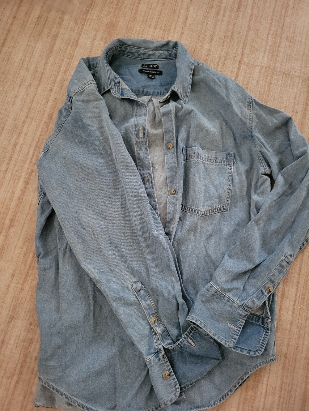 J. Crew Denim Top